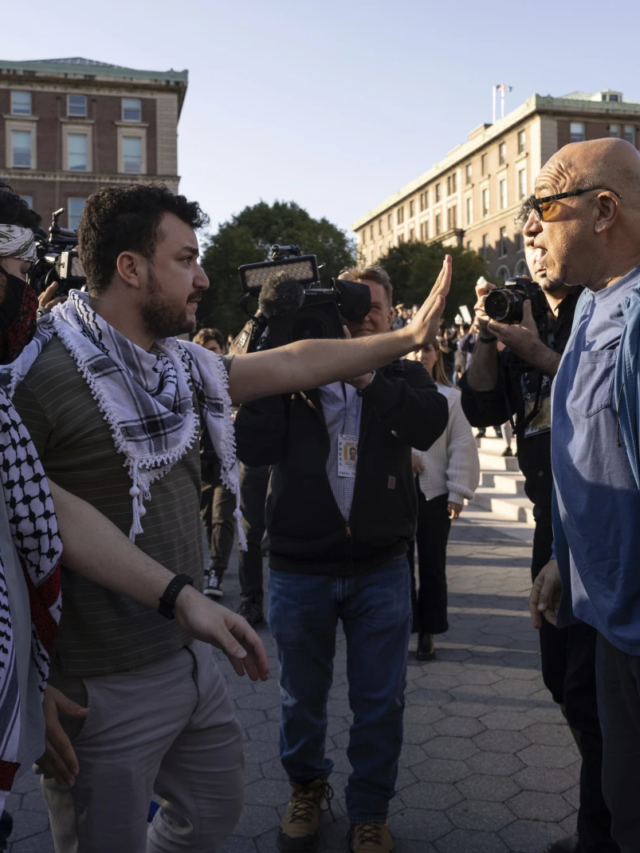 Trump warns that the arrest of a Palestinian activist at Columbia University is just the beginning as his administration cracks down on anti-Israel campus protests.